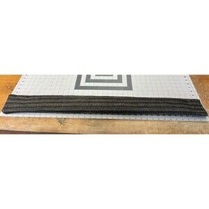 Handmade Door Draft Blocker 36" Durable Black Upholstery Fabric Unfilled New